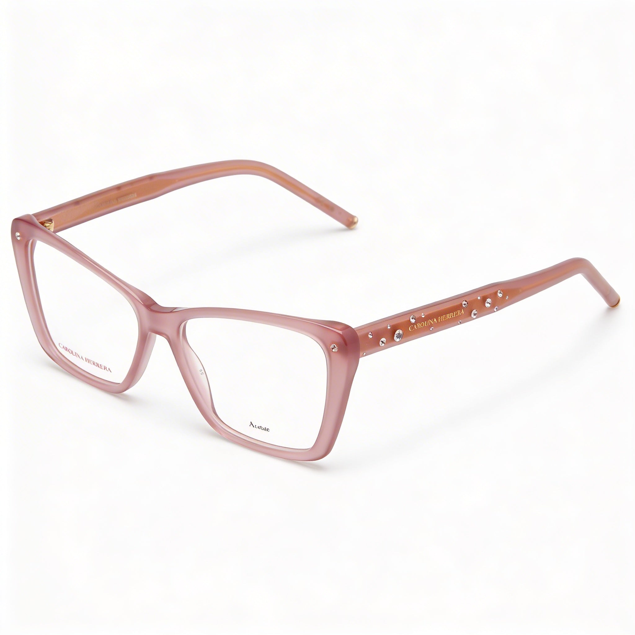 Carolina Herrera Modern Her 0149 Women's Multicolored Acetate Frame Eyewear with Nude Lenses 53mm, Photo 1