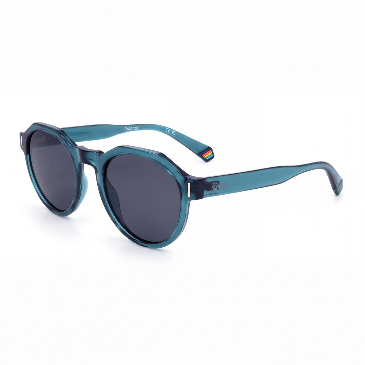 Gafas de sol Polaroid Modern para mujer, de policarbonato color verde azulado, con protección 100% UV, 52 mm, Photo 1