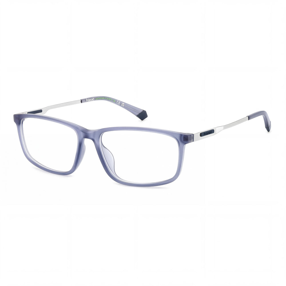 Polaroid Eyewear Pld D535/G Men's Matte Blue Eco Polyamide Frame Non-Polarized 56-16mm Eyewear