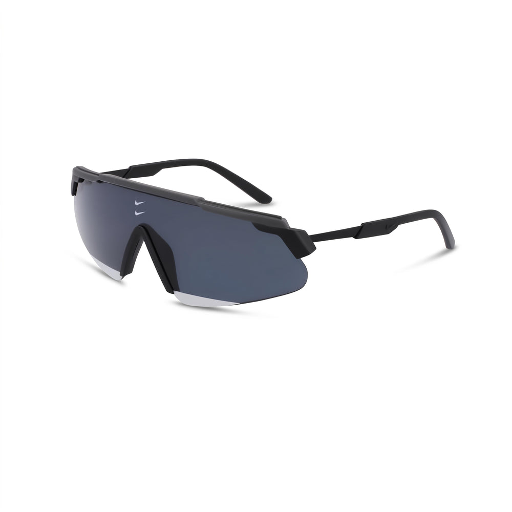 Gafas de sol Nike MARQUEE FN0301 unisex modernas inyectadas, no polarizadas, gris oscuro, 66 mm