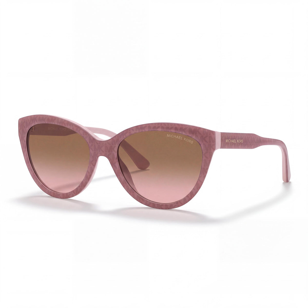 Gafas de sol con protección UV de propionato para mujer Michael Kors Makena Cat Eye - Degradado rosa/marrón 55 mm, Photo 1