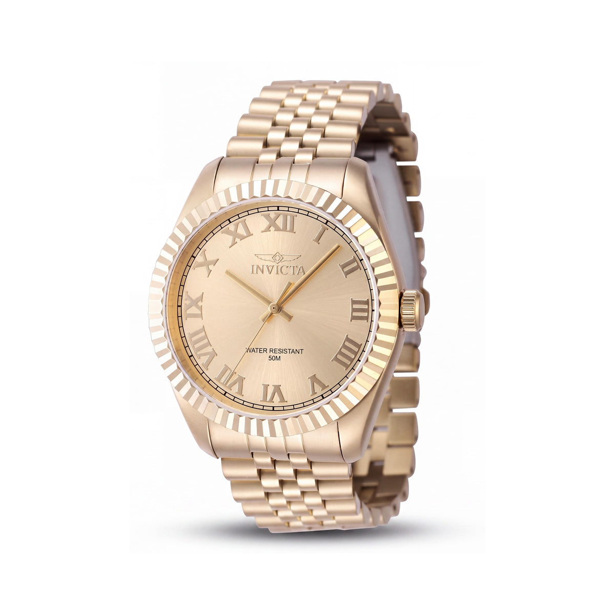 Invicta Men's Classic Sport Gold Stainless Steel Water Resistant Watch 43mm, Photo 1