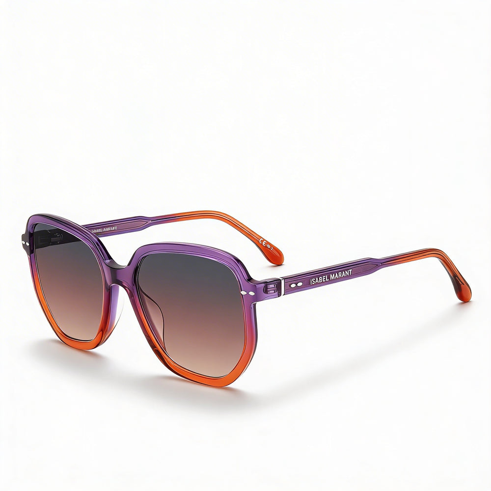 Gafas de sol Isabel Marant Im 0097/g/s para mujer, de acetato, color violeta y naranja, con protección UV, 57 mm