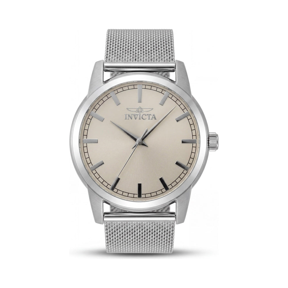 Reloj de Cuarzo Invicta Celestial 48505 para Hombre, Esfera Plateada, Acero Inoxidable, 43 mm, Resistente al Agua 5 ATM