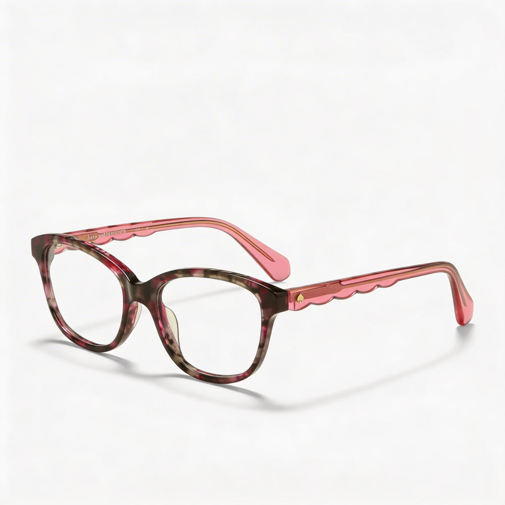 Kate Spade New York Gafas de Sol Modernas Unisex Havana Multicolor, Montura de Acetato, Lentes de Policarbonato 48-15-130mm