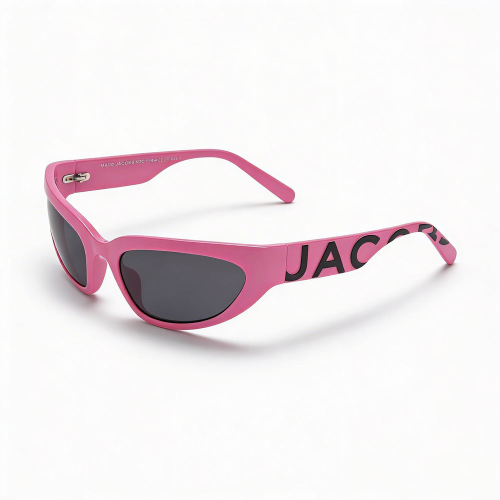 Marc Jacobs MARC 738/S Women's Fuchsia Black Cellulose Propionate Grey Non-Polarized Sunglasses 61mm