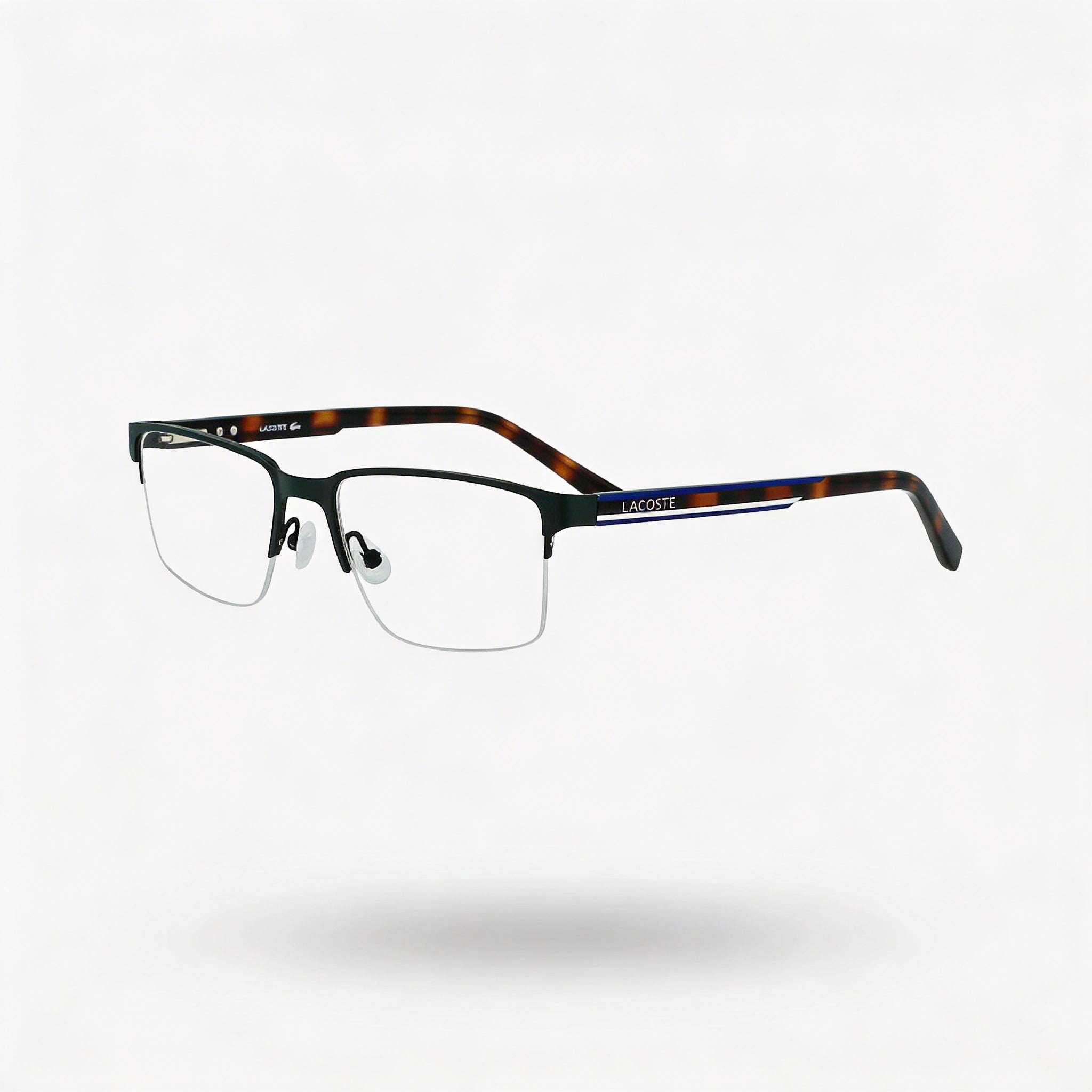Lacoste CASUAL L2279 Unisex Semimatte Brown Acetate Frame Polycarbonate Sunglasses 55mm, Photo 1