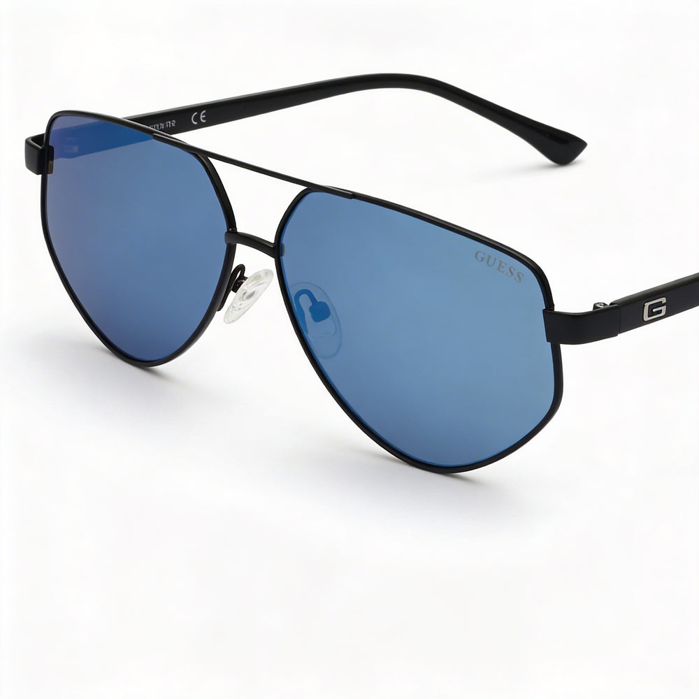 GUESS Classic Women's Multi-Coloured Metal Frame Gradient Multicolored Lenses UV Protection 60mm