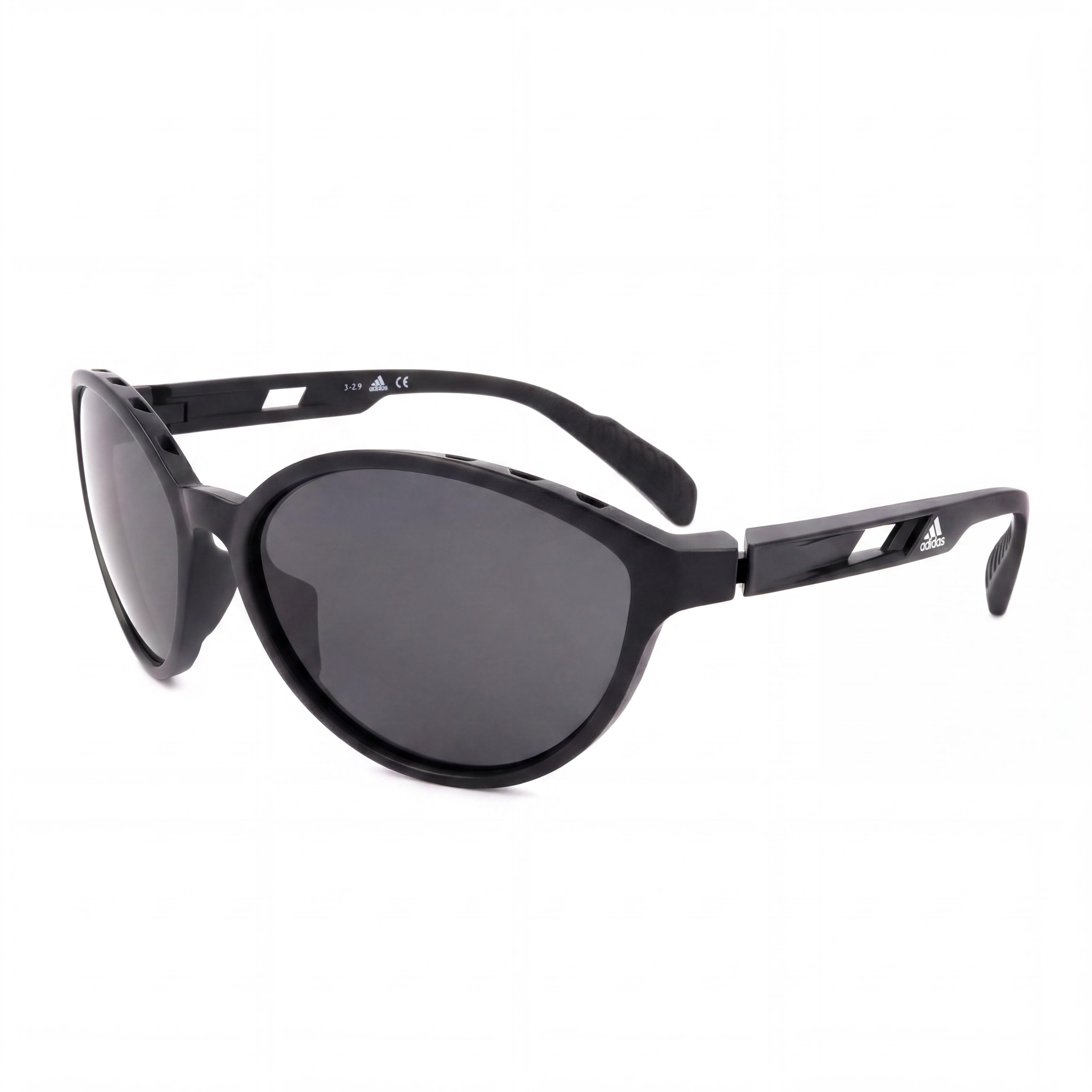 Adidas Sp0012 Gafas de Sol para Mujer, Montura de Plástico Negro Brillante, Lentes Grises Degradadas, Protección UV 61-16-125, Photo 1
