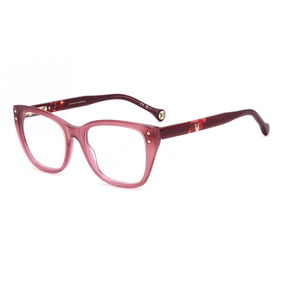 Carolina Herrera Her 0191 Men's Classic Plastic Frame Non-Polarised Burgundy Red Havana 52mm Sunglasses, Photo 1