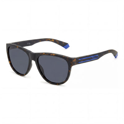 Polaroid PLD 2156/S Unisex Casual Polarized UV Protect Polycarbonate Matte Brown Havana Sunglasses 56-16-140