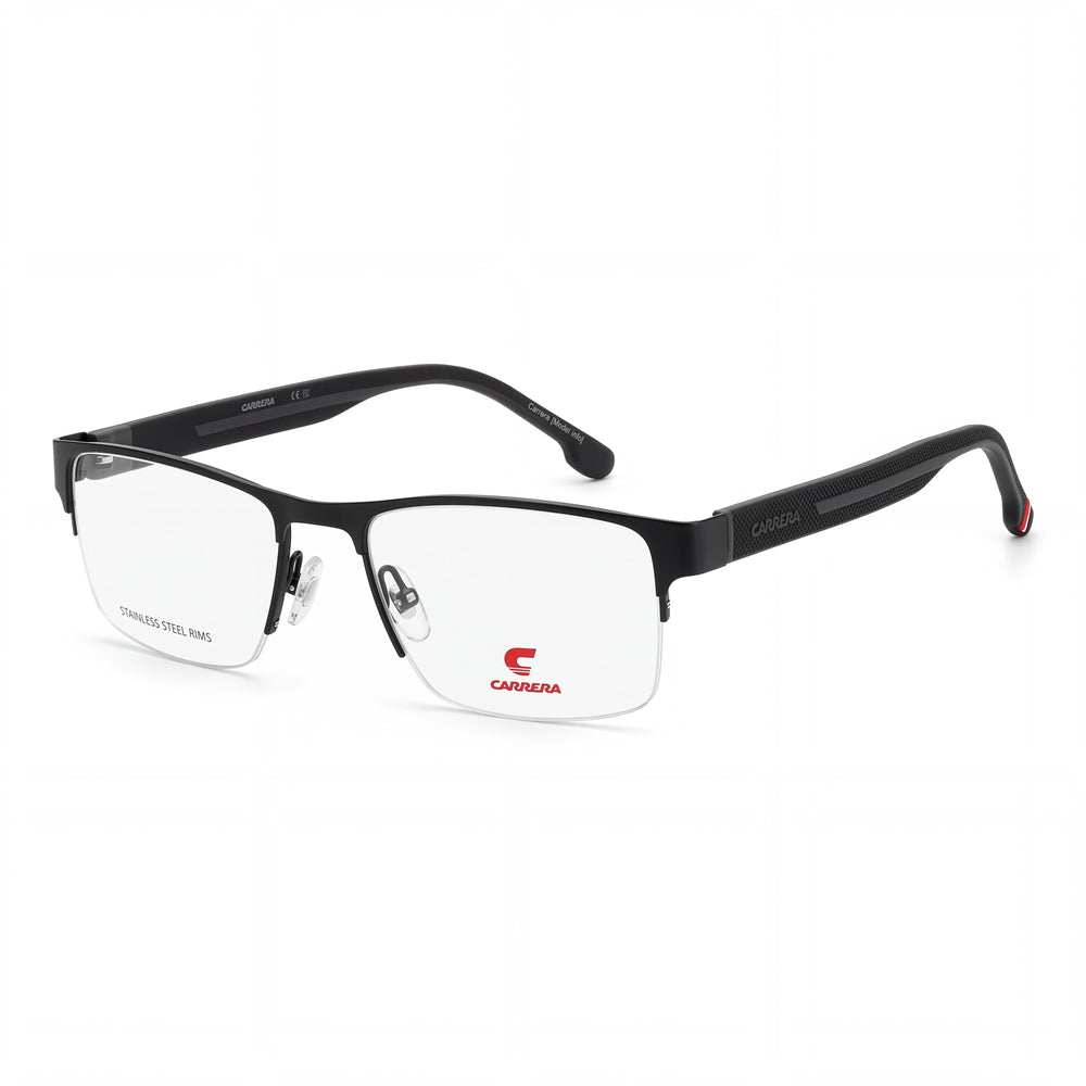 Carrera Carrera 8893 Modern Style Unisex Sunglasses with Stainless Steel Frame Black Grey Lenses 54mm