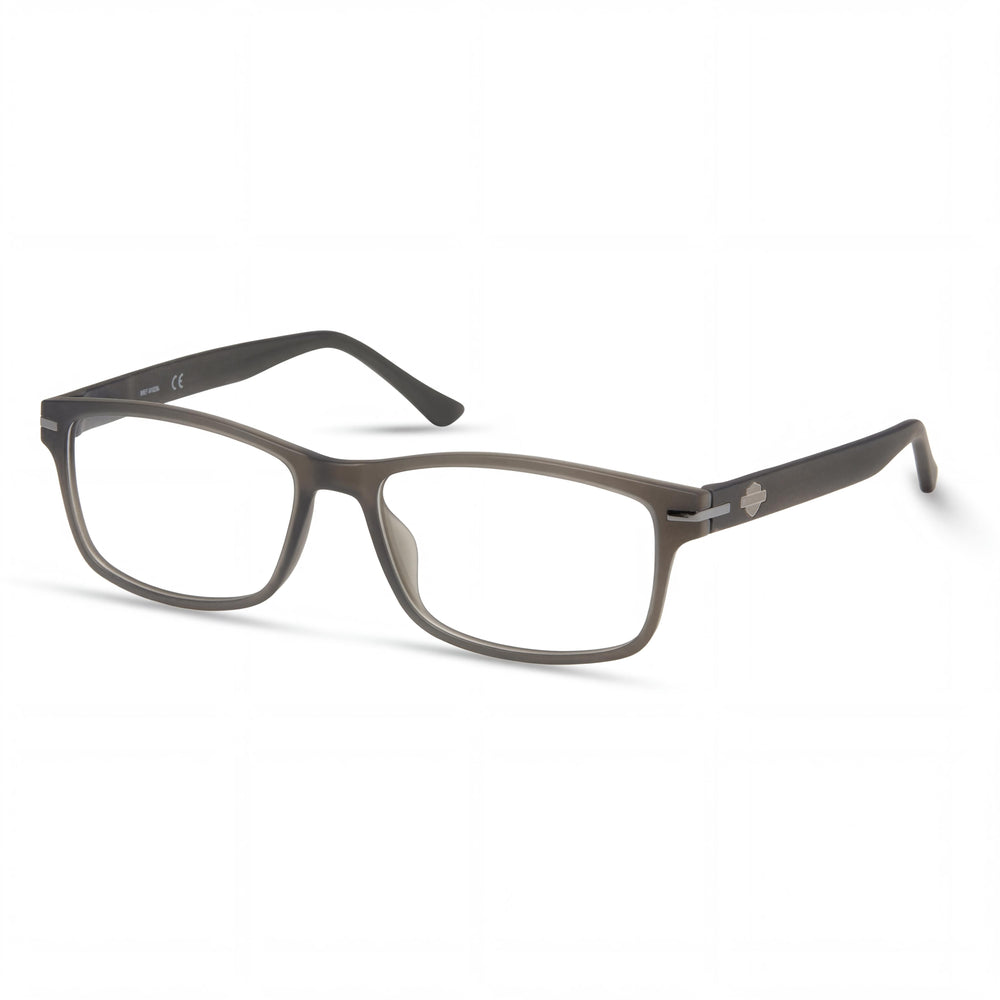 Gafas Harley-Davidson Clásicas Unisex Grises de Plástico Inyectado con Montura para Lentes Graduadas 55-17-145mm