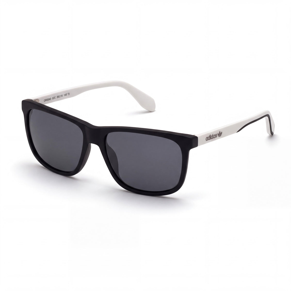 adidas Comtemporary Men's Fumo Specchiato Plastic Frame Sunglasses, verspiegelter rauch Lenses, UV Protection 58mm, Photo 1