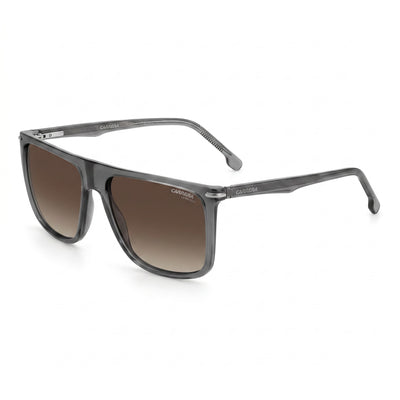 Carrera 278/S Unisex Grey Brown Shaded Injection Proprionate Brown Gradient Sunglasses 58mm UV Protection