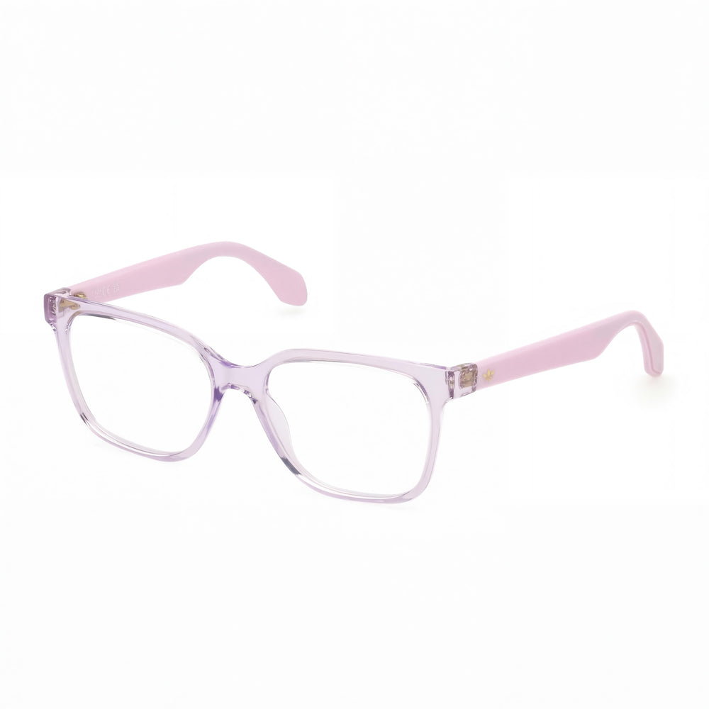 adidas Originals Or5088 Women's Injected Matte Light Pink Frame Clear Lens Eyewear 53mm
