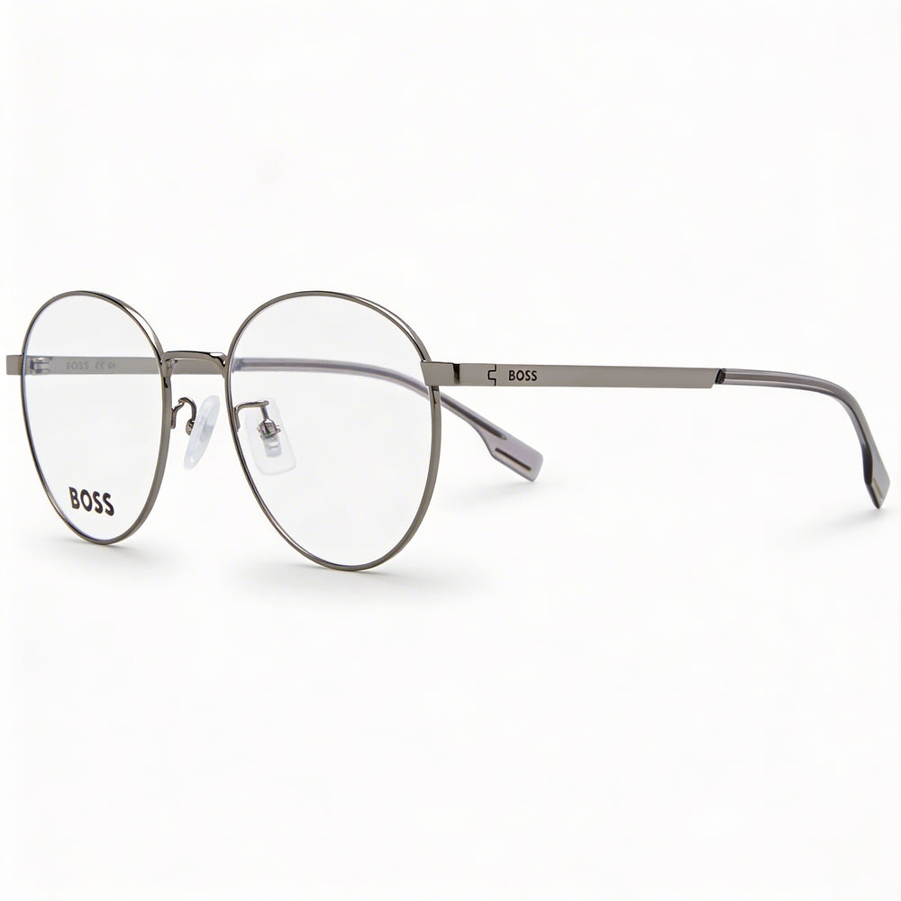 Hugo Boss Panthos 1475/f Men's Alloy Steel Frame Prescription Eyeglasses Dark Ruthenium 52mm