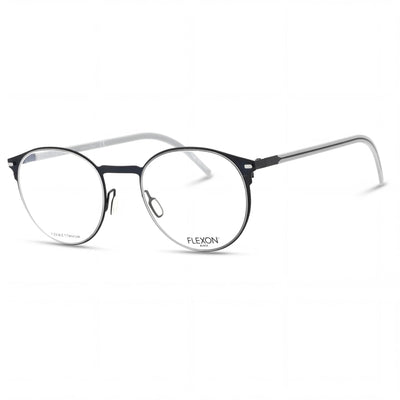 Gafas unisex Flexon B2075, montura de acetato azul marino, ancho de lente: 49 mm, puente: 21 mm, patilla: 145 mm
