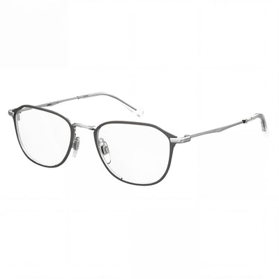 Levi's Lv 5010 Men's Metal Frame Eyeglasses, Prescription-Ready Optical Frame, Matte Grey, 52mm