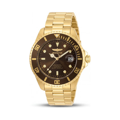 Invicta 35725 Men's Brown/Gold Automatic Watch, 47mm