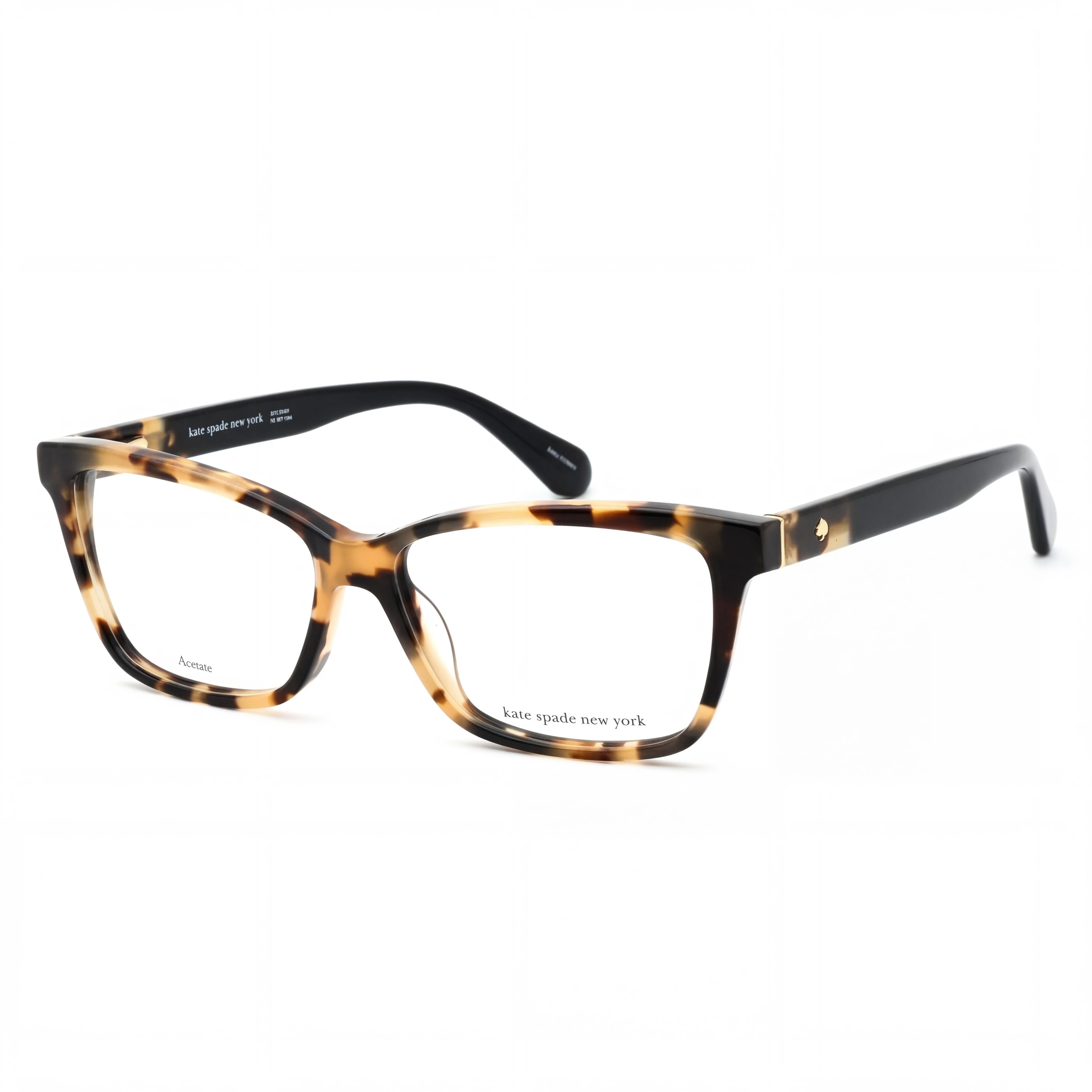 Gafas Kate Spade New York Camberly para mujer, de plástico negro Havanan, con lentes de policarbonato de 53 mm, Photo 1
