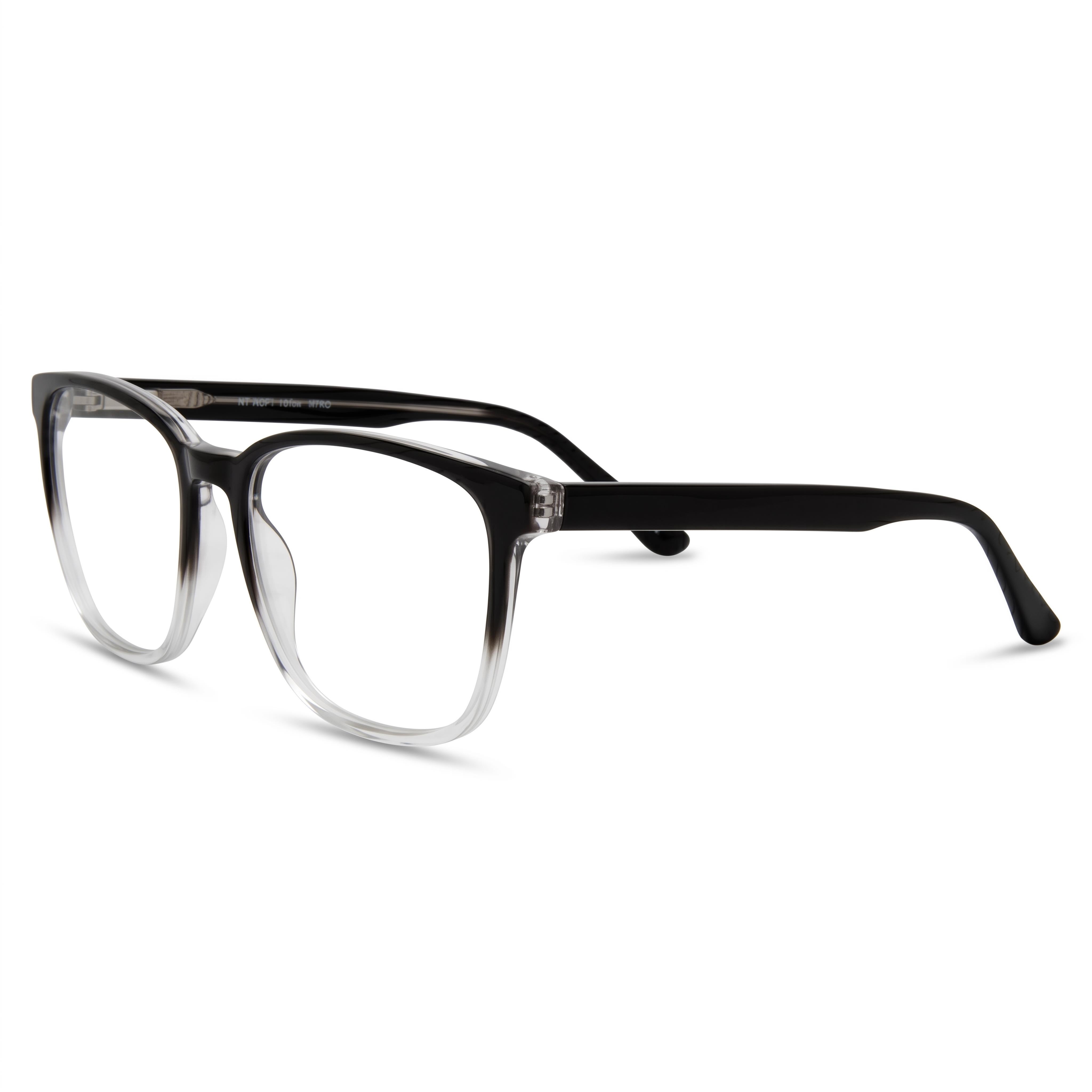 Chesterfield Ch 110xl Men’s Black Crystal Plastic Frame with Clear Lenses 57-17-150, Photo 1