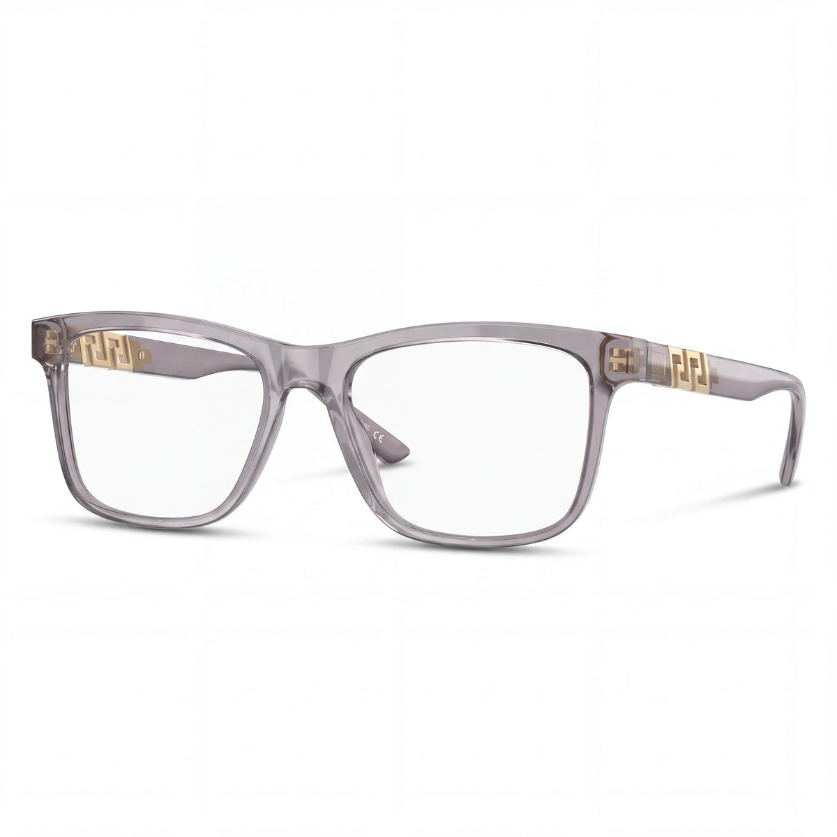 Versace Ve 3319 Men's Transparent Grey Acetate Non Polarized Optical Eyewear Frame 55/17/145, Photo 1