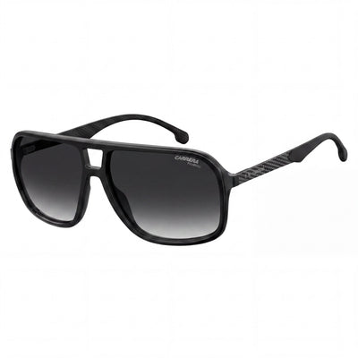 Carrera CARRERA 8035/S Men's Black Polyamide Frame Dark Grey Shaded Polycarbonate Non-Polarized UV Protection Sunglasses 61mm