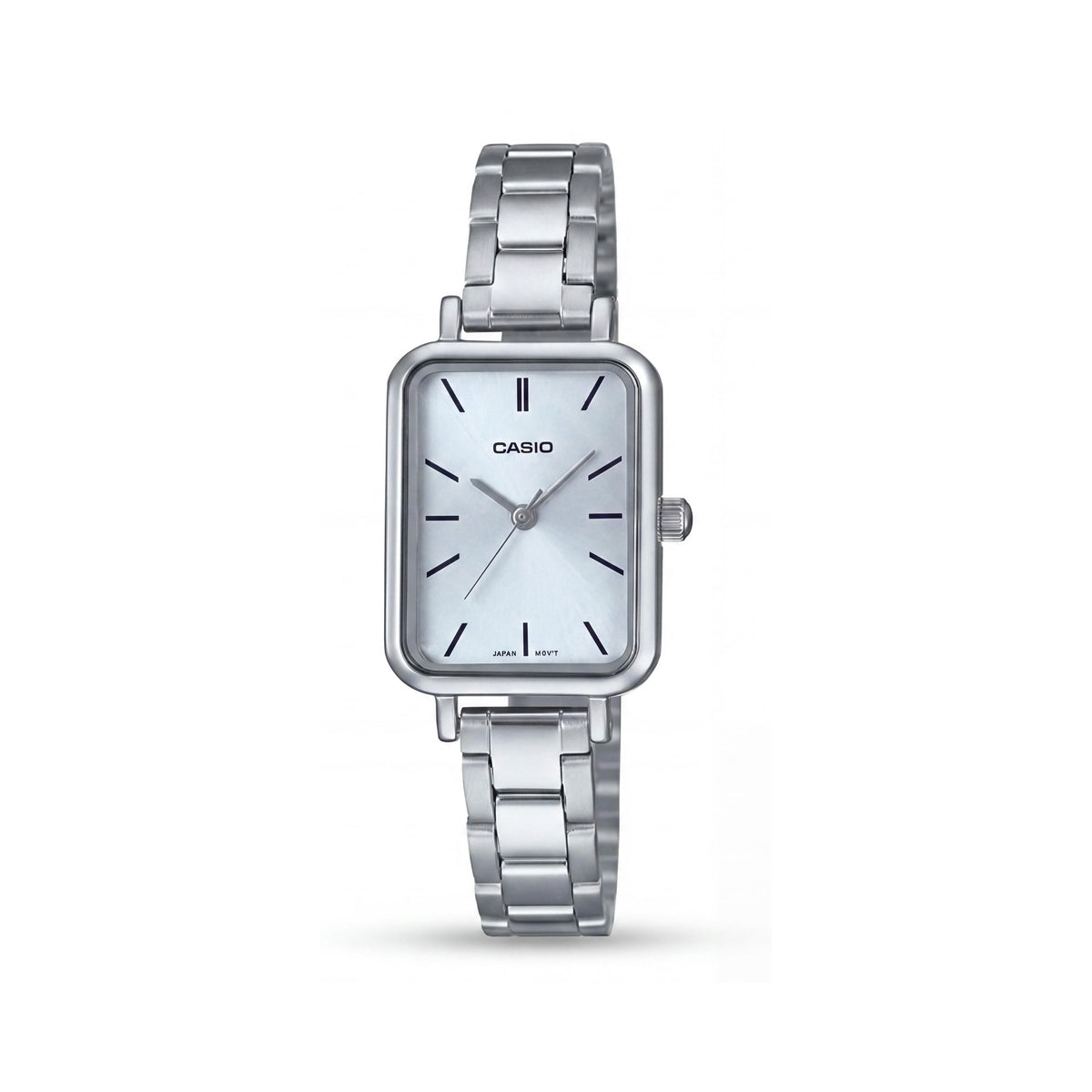 Casio LTP-V009D-2EUDF Unisex Silver Blue Stainless Steel Analog Water Resistant Watch 22mm, Photo 1