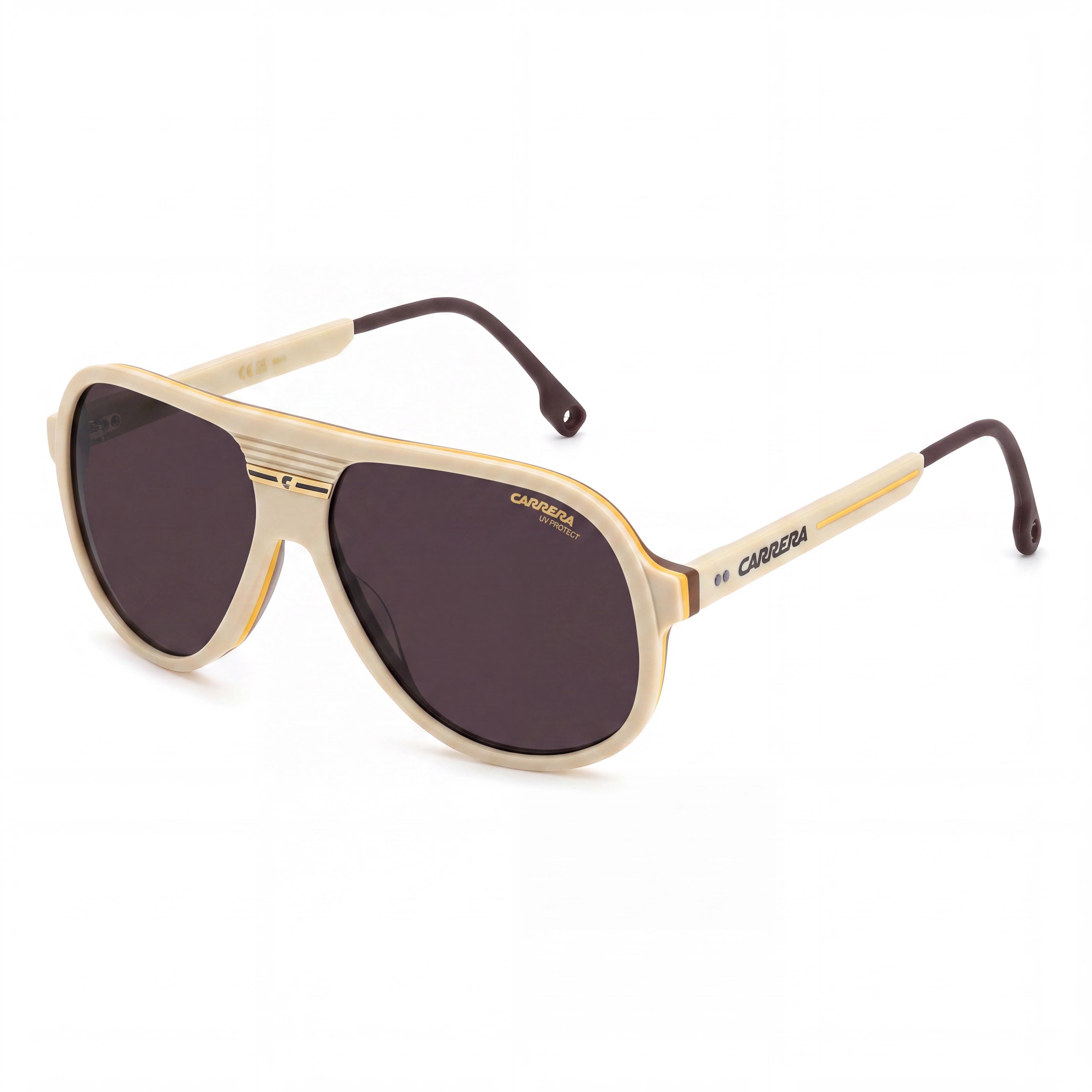 Carrera C SPORT 07/S Women's Cellulose Aviator Sunglasses Beige 59mm, Photo 1