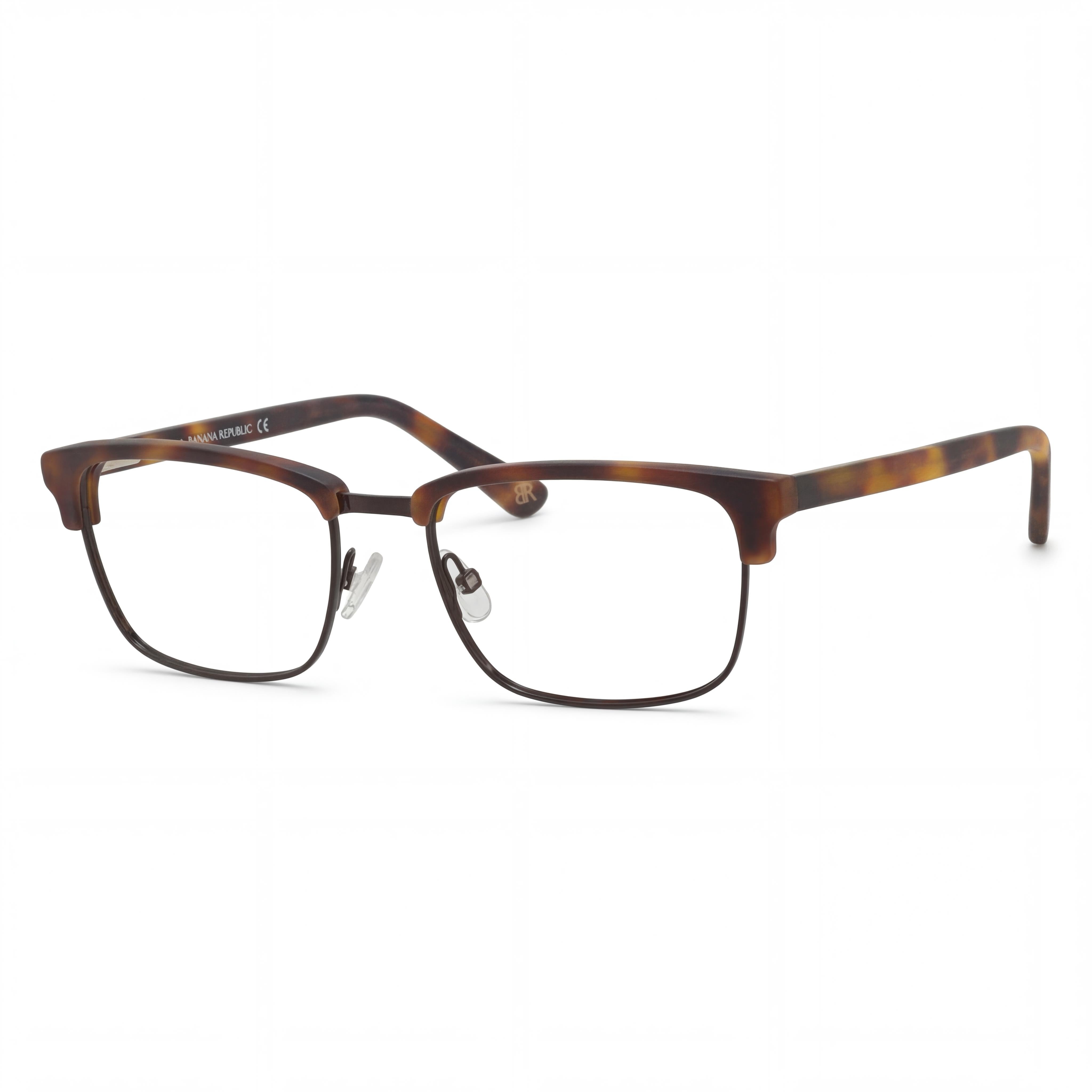BANANA REPUBLIC Otis/N Men's Brown Havana Optical Eyeglasses Frames Size 52mm Lens Width, Bridge 140mm, Temple 18mm, Photo 1