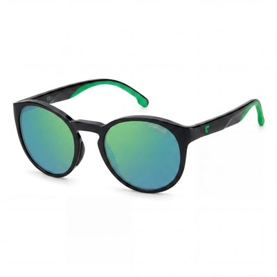Carrera 8056/S Unisex Black Green Injection Propionate Non-Polarized UV Protection Sunglasses 51mm