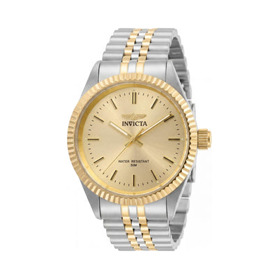 Invicta Men's 29382 Specialty Quartz Two Tone Gold Stainless Steel 43mm Watch