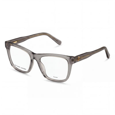 Montura de Gafas Ópticas Marc Jacobs Marc 630 para Mujer con Montura de Plástico Gris y Lentes de Policarbonato Transparentes, 52mm