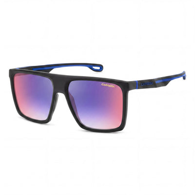 Gafas de sol Carrera 4019/S para hombre, edición Festival Coachella, de plástico, con protección UV, no polarizadas, 58 mm, color negro, azul y rojo degradado