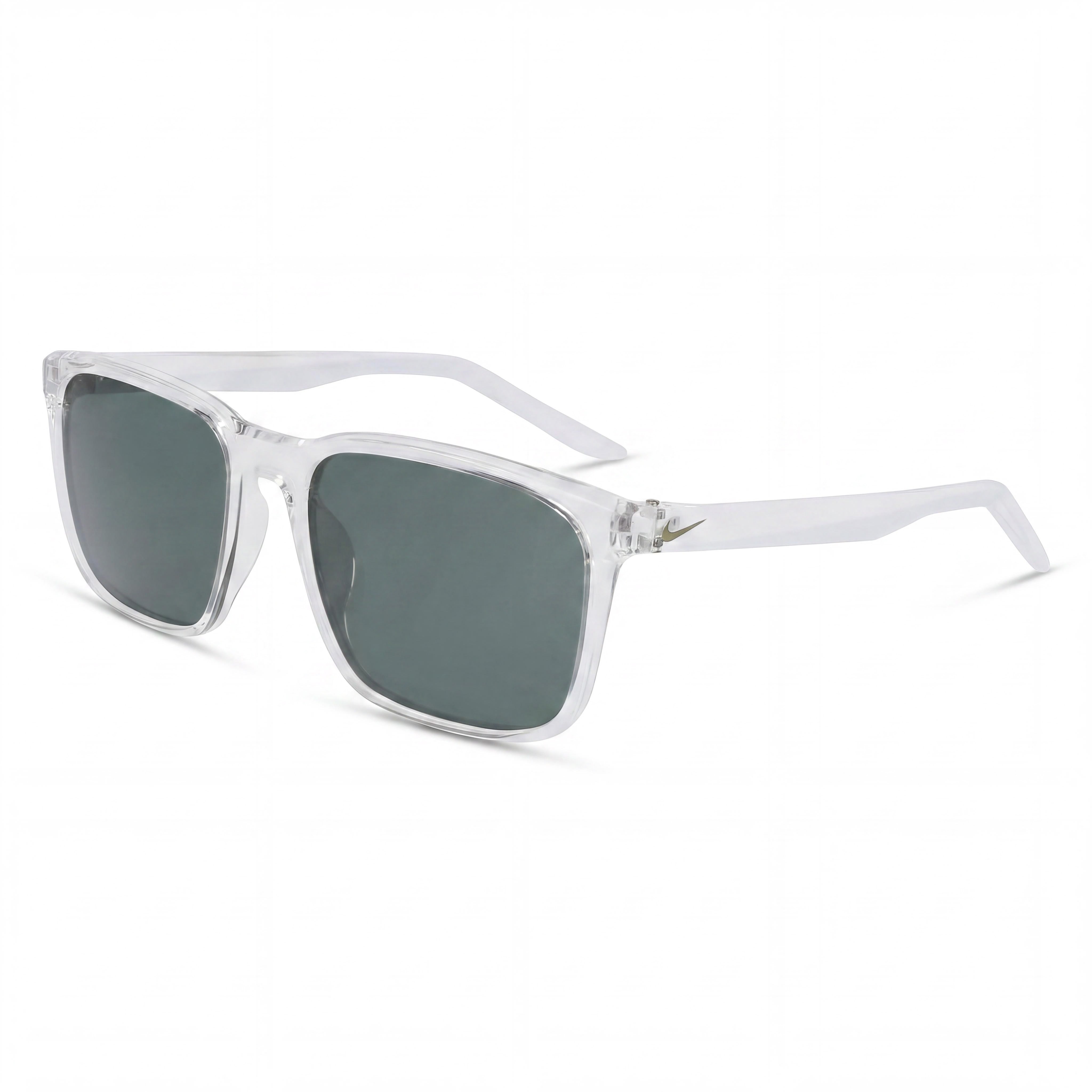 Nike Classic Unisex INJECTED Frame UV Protection Sunglasses Clear Polar Green 57mm, Photo 1