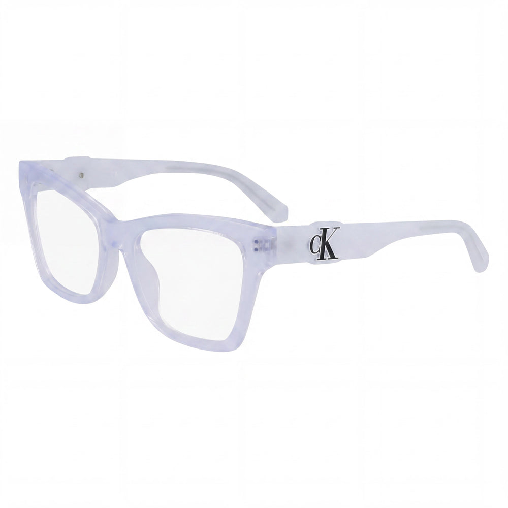 Calvin Klein Jeans CKJ23646 White Unisex Polarized Metal Sunglasses 52mm