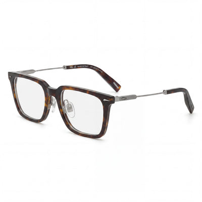 Gafas Chopard clásicas VCH346 para hombre, montura de plástico, ocre habana, lentes no polarizadas, protección UV, 52 mm