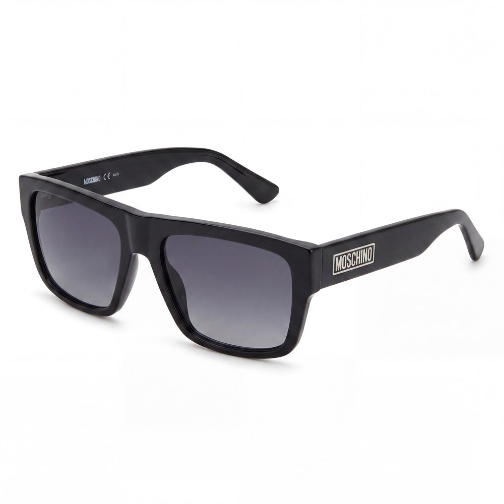 Moschino 207702 Men's Sunglasses, featuring a 17 millimeter bridge width and 145 millimeter temple length