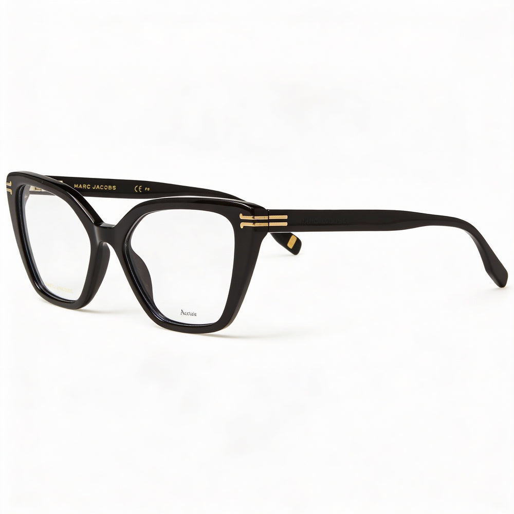 Gafas de sol unisex modernas Marc Jacobs Mj 1071 con montura de acetato negro y lentes de policarbonato negro de 53 mm