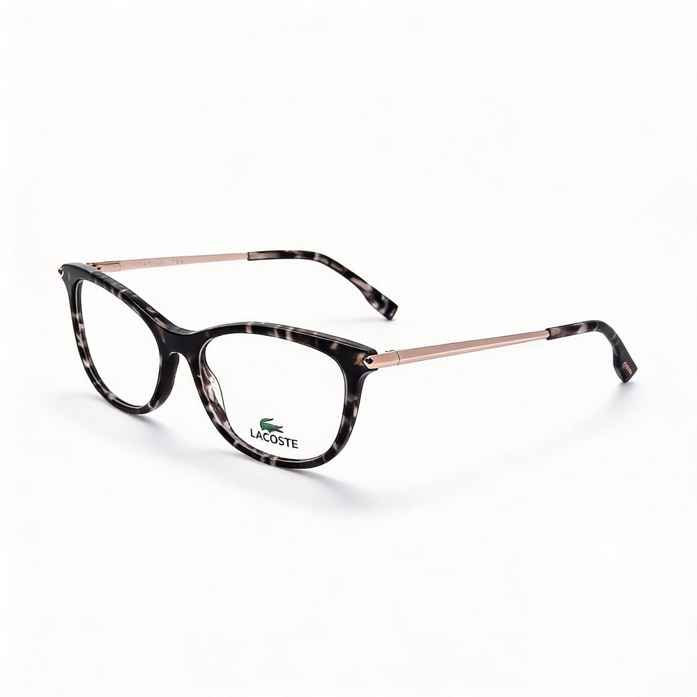 Lacoste Casual Style Women's Sunglasses featuring Plastic Frame in Black Havana with 53mm Lens Width