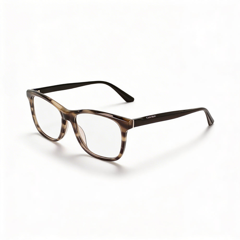 Gafas de sol polarizadas unisex Calvin Klein CK22507 de metal, color gris habana, ancho de lente de 55 mm