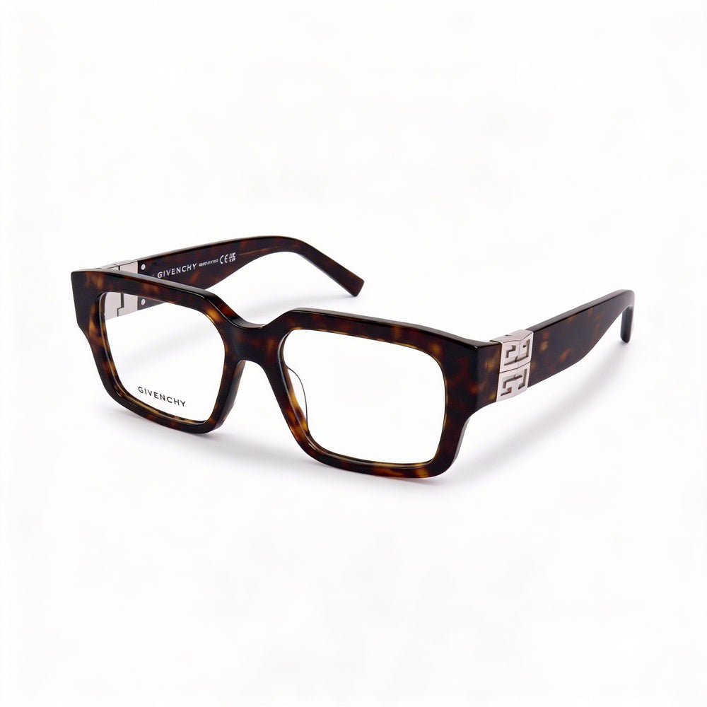 Givenchy Casual Men's Dark Havana Acetate Eyeglasses, Lens Width 53mm, Bridge 17mm, Temple 135mm