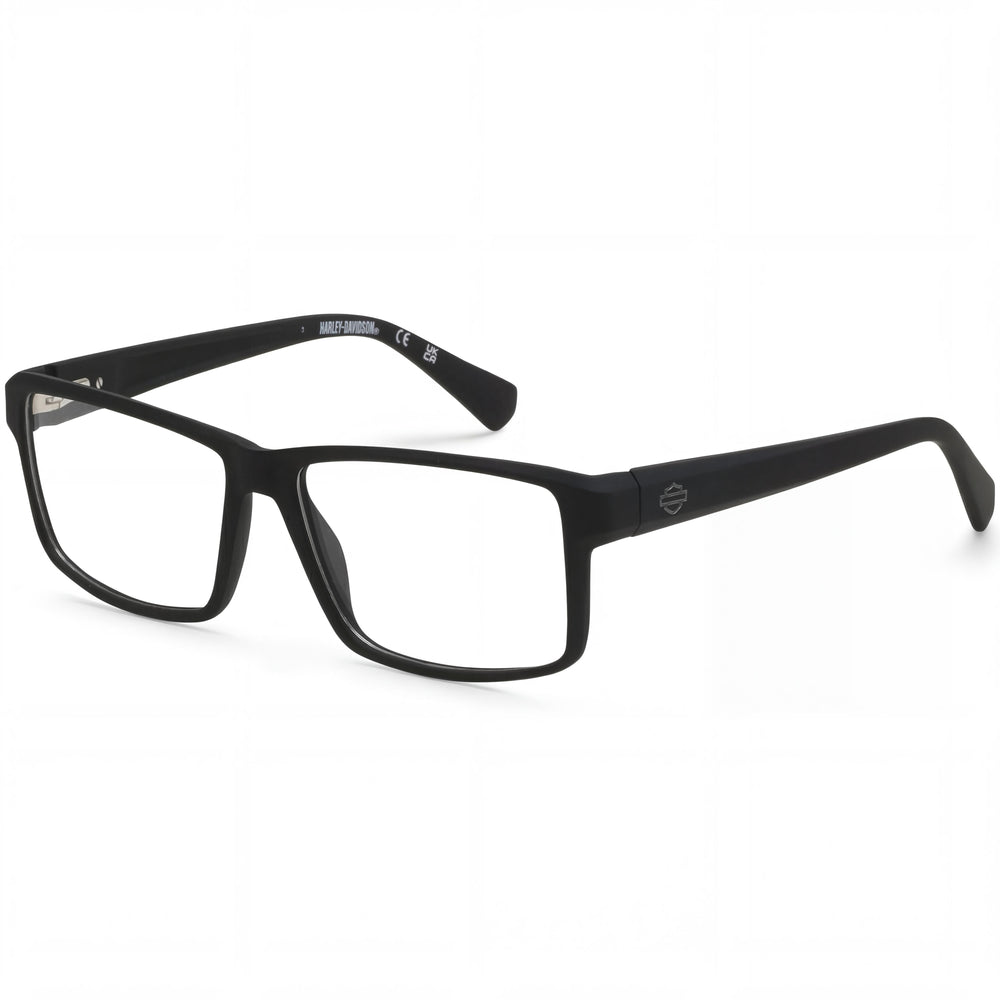 Gafas Polarizadas Harley-Davidson Hd0982x para Hombre con Montura de Acetato Negro Mate Lente de 55 mm Puente de 15 mm Patilla de 145 mm