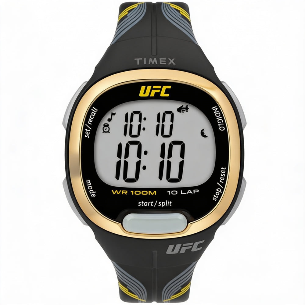 Reloj digital de cuarzo Timex UFC Takedown TW5M52000-AMZUK para mujer con esfera de cristal gris