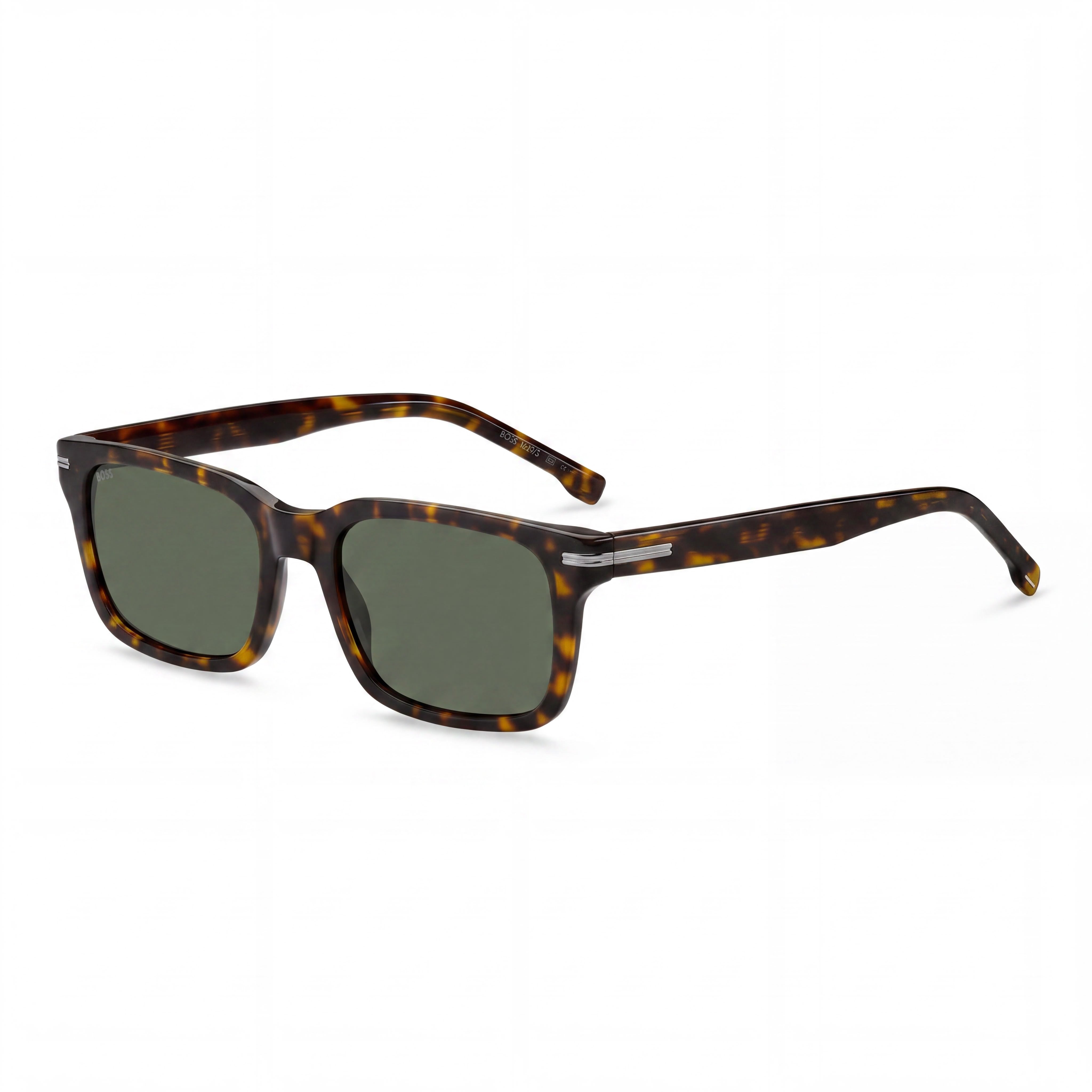 Gafas de Sol Modernas para Mujer Hugo Boss, montura ecológica de aceite MARRÓN, lentes HAVANA, protección UV, no polarizadas, 54-19-145, Photo 1