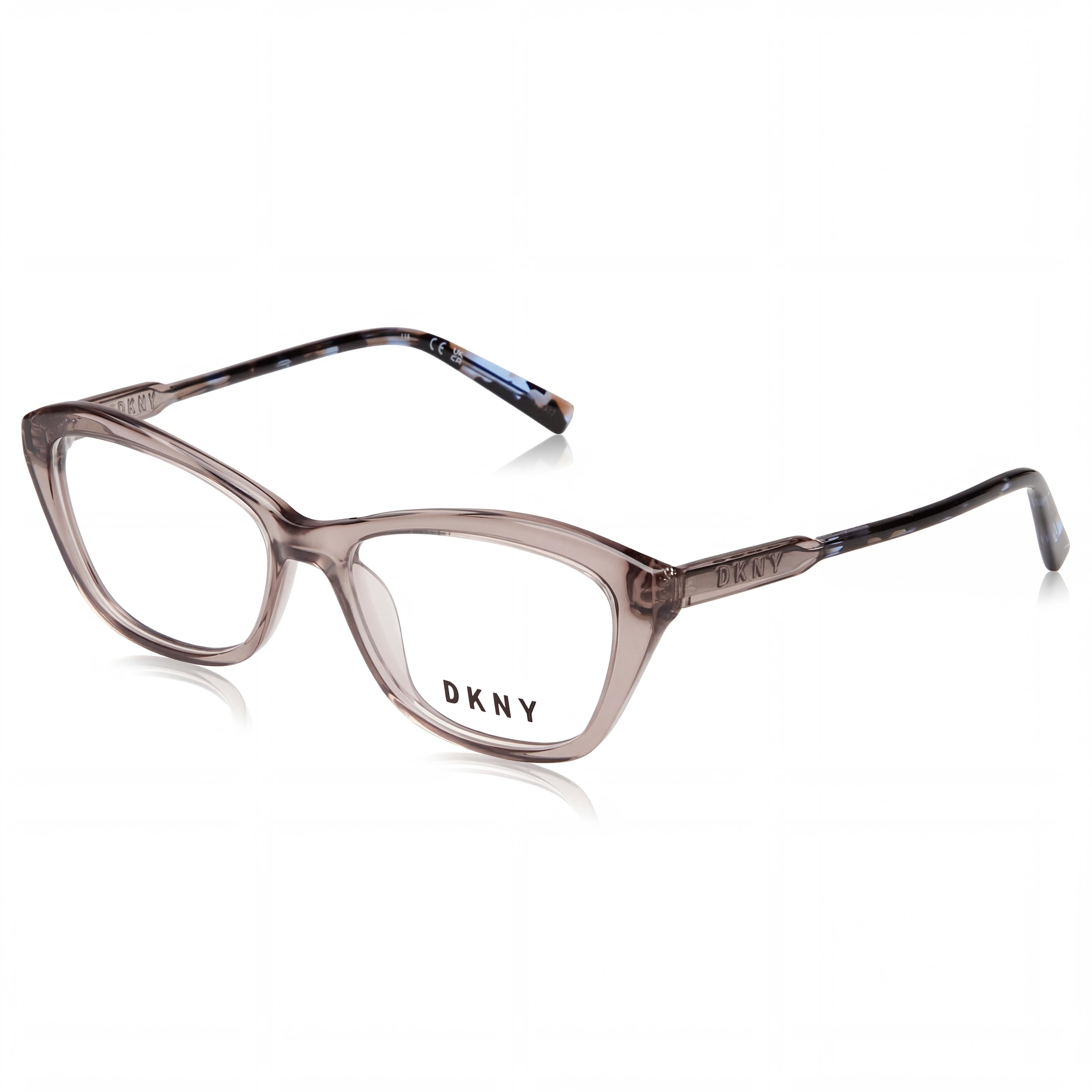 DKNY DK5042 Modern Women's Sunglasses with Acetate Crystal Mink Frame and Non-polarised Lenses 53mm, Photo 1