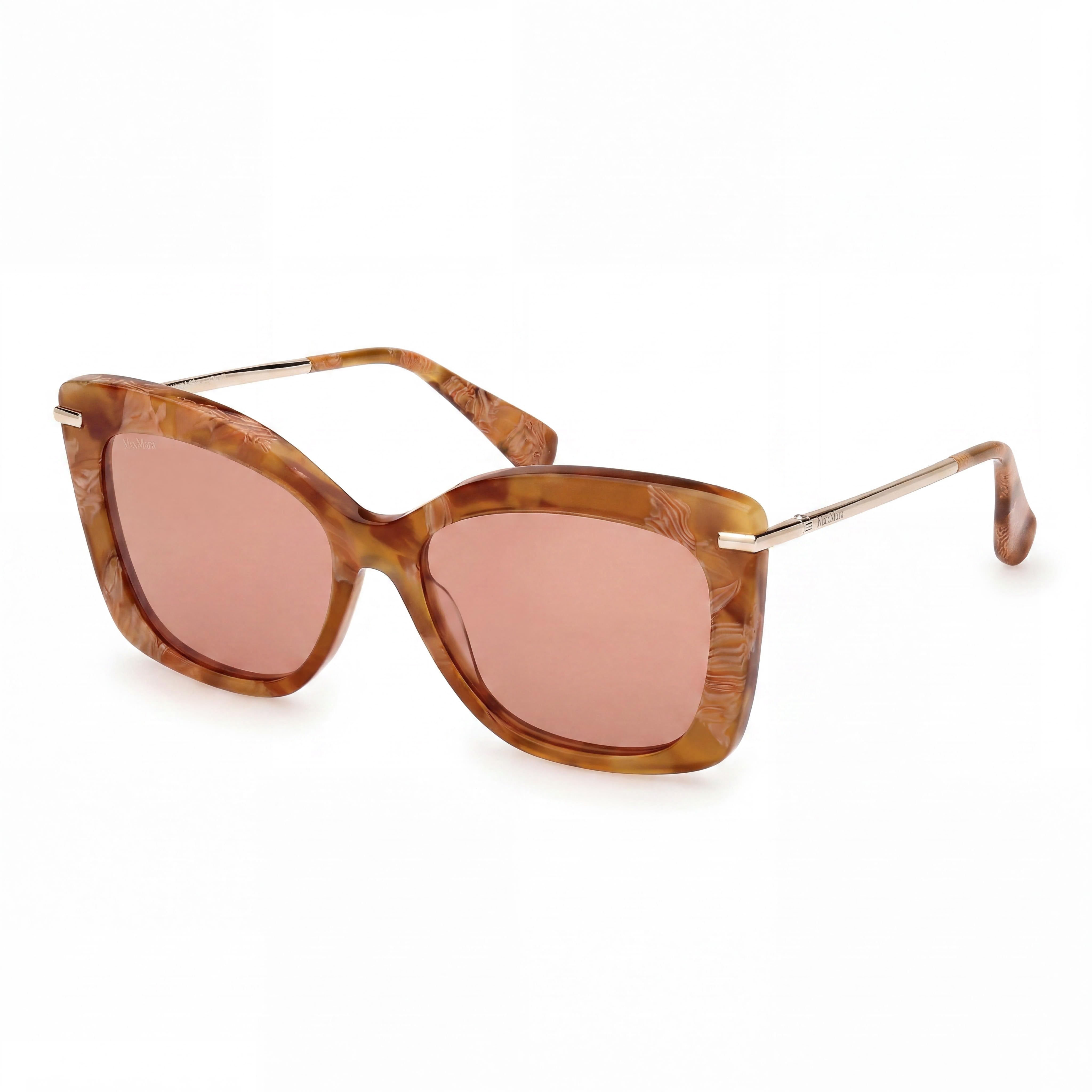 Gafas de acetato color Habana para mujer MaxMara Mm0101 de 55 mm, Photo 1