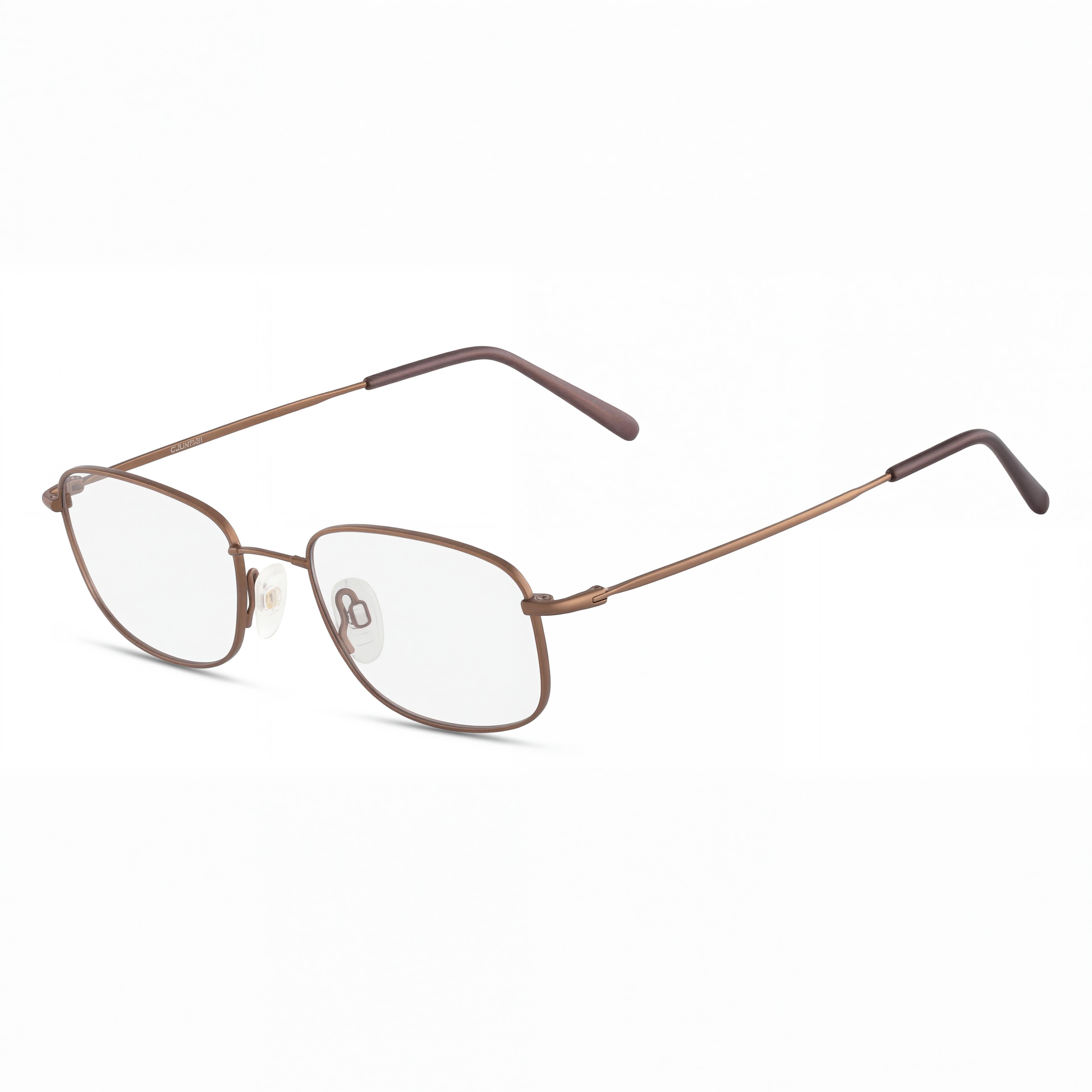 Gafas Flexon Autoflex 47 de metal para hombre, color café, lentes no multicolor, tamaño 54-19-140, Photo 1