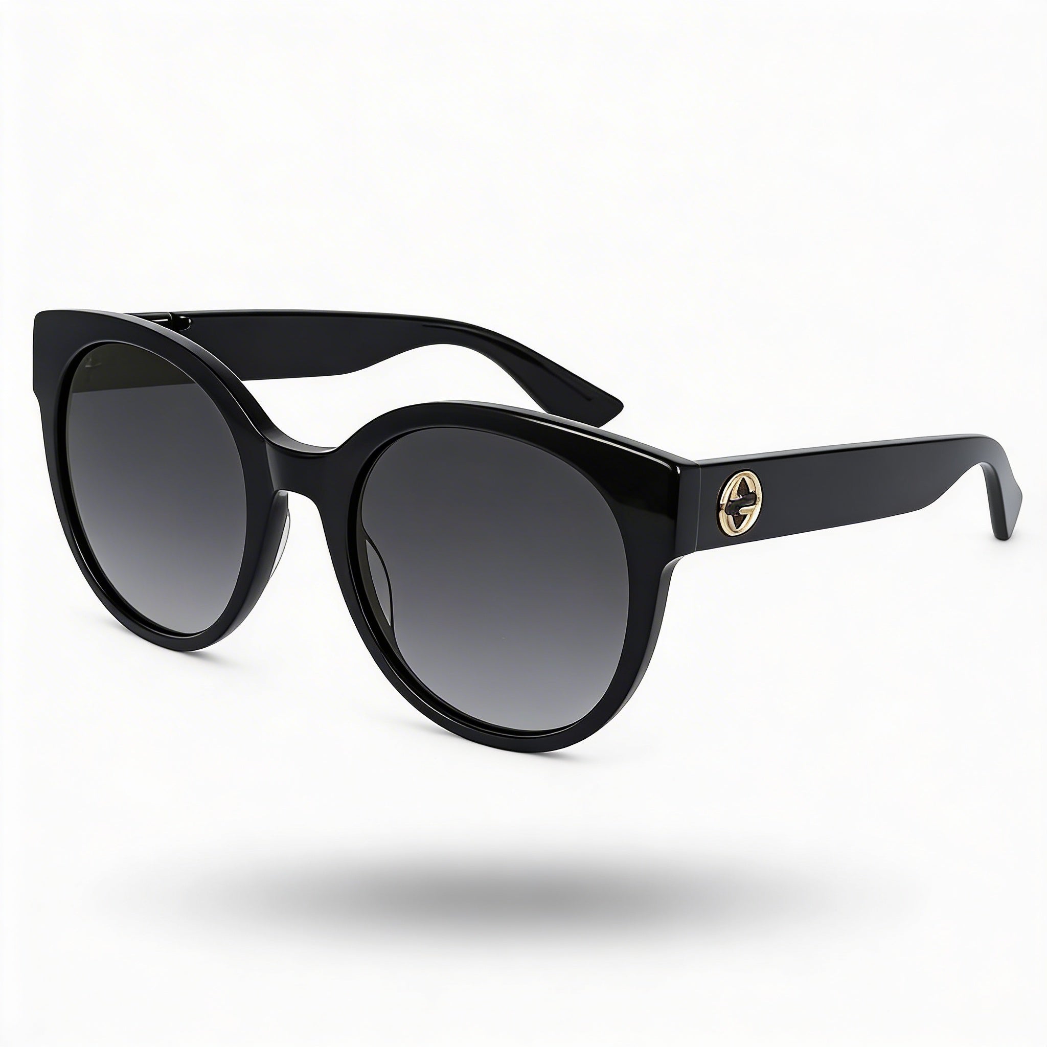Gucci Casual Women's Black/Grey Acetate Lightweight Sunglasses 54mm, Photo 1